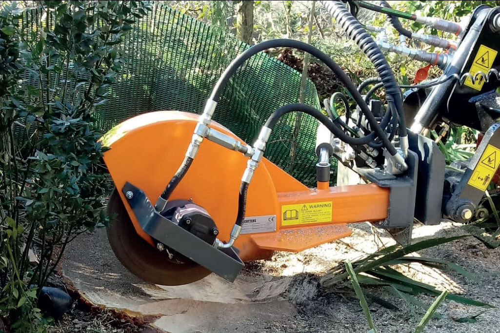Swing Arm Stump Grinder